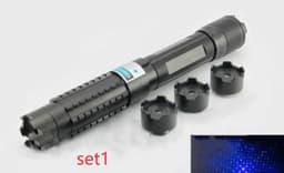 image-450nm Pure Blue Laser Flashlight Laser Flashlight