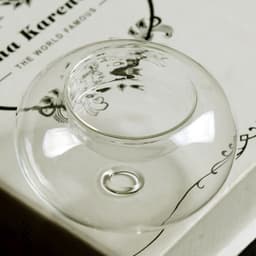 image-Heat Resistant Glass Candlestick For Birthday Party