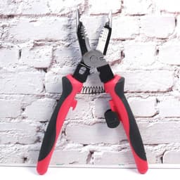 image-9-Inch Six-In-One Multifunctional Electrician's Pliers, Wire Stripper, Crimping Pliers