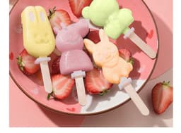 image-Ice Cream Mold, Homemade Sorbet Ice Cream, Homemade Popsicles