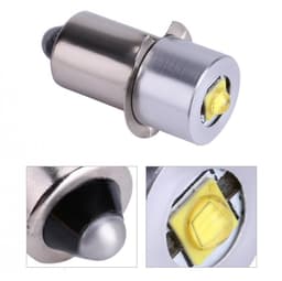 image-Cross-Border Led Flashlight Small Bulb P13.5S E10 Ba9S Wide Voltage 1-24V 0.5W 1W 3W Indicator Light