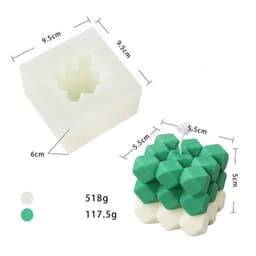image-Diamond Face Magic Ball Aromatherapy Mousse Cake Soap Mold