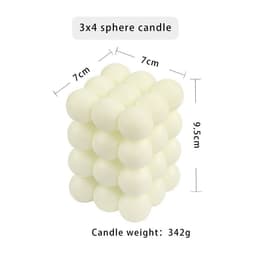 image-Diamond Face Magic Ball Aromatherapy Mousse Cake Soap Mold