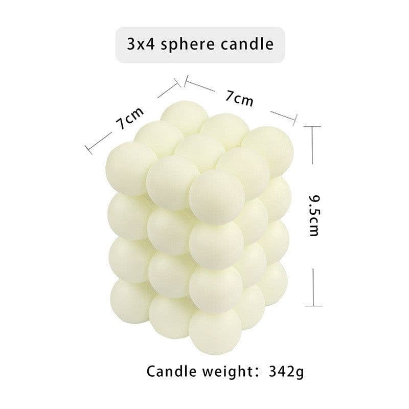 image-Diamond Face Magic Ball Aromatherapy Mousse Cake Soap Mold
