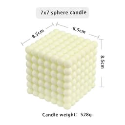 image-Diamond Face Magic Ball Aromatherapy Mousse Cake Soap Mold