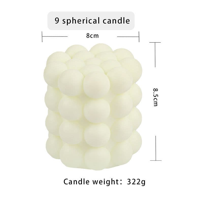 image-Diamond Face Magic Ball Aromatherapy Mousse Cake Soap Mold