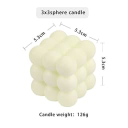 image-Diamond Face Magic Ball Aromatherapy Mousse Cake Soap Mold