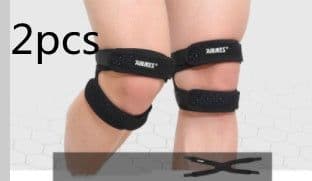 image-Sports Silicone Patella Belt Compression Protection Patella Running Mountaineering Breathable Basketball Knee Pads