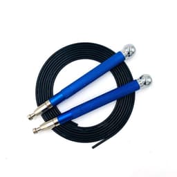 image-Aluminum Handle Steel Wire Skipping Weight Self-locking Double-bearing Skipping Rope