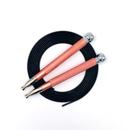 image-Aluminum Handle Steel Wire Skipping Weight Self-locking Double-bearing Skipping Rope