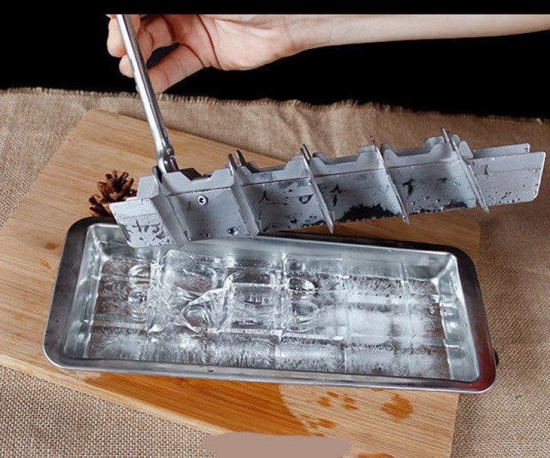 image-Homemade ice cube molds for household 304 stainless steel ice box