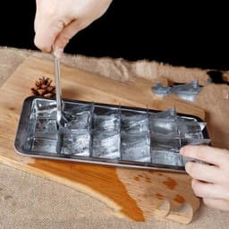 image-Homemade ice cube molds for household 304 stainless steel ice box
