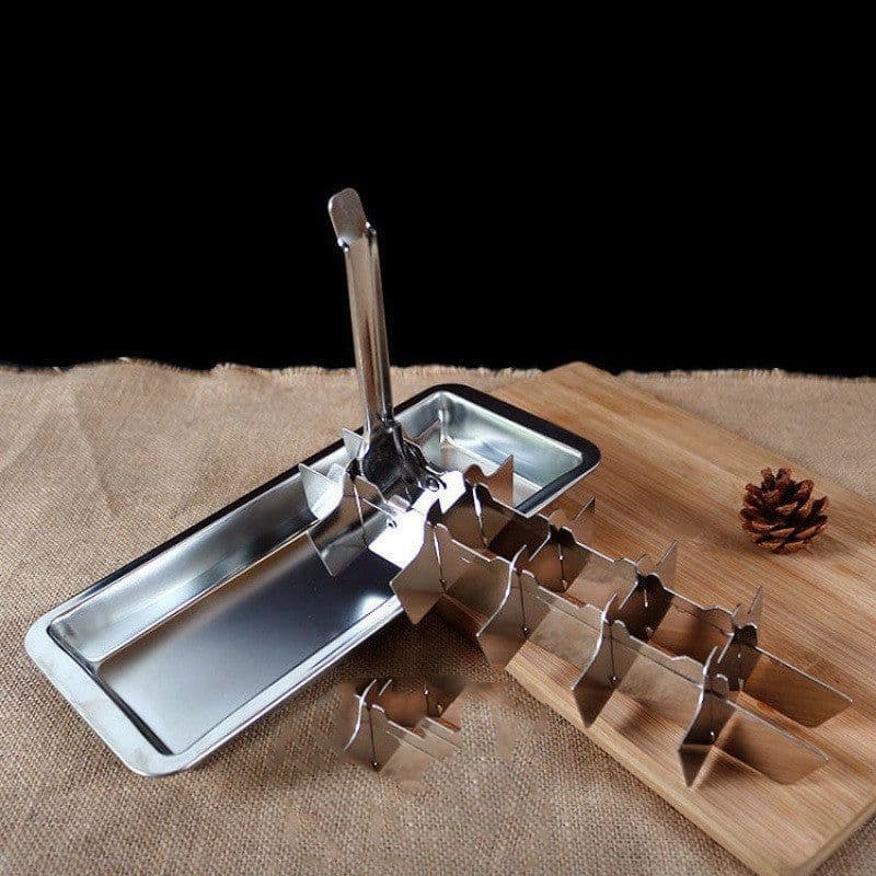 image-Homemade ice cube molds for household 304 stainless steel ice box