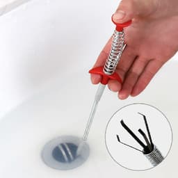 image-Hair Hook And Sewer Tool WaterPpipe Hair Cleaner