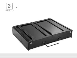 image-Barbecue Large Outdoor Barbecue Portable Charcoal Grill BBQ Barbecue Folding Barbecue Grill