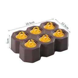 image-Plastic Soft Cartoon Anti-Dripping Ice Mold Easy To Take Homemade Ice Cube Mold