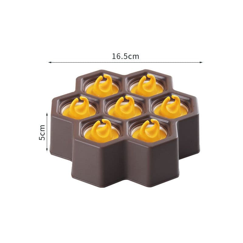 image-Plastic Soft Cartoon Anti-Dripping Ice Mold Easy To Take Homemade Ice Cube Mold