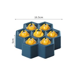 image-Plastic Soft Cartoon Anti-Dripping Ice Mold Easy To Take Homemade Ice Cube Mold