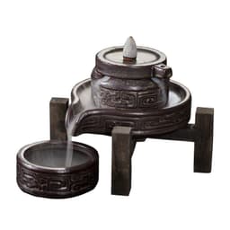 image-Japanese-style Ceramic Indoor View Of Smoke And Clouds Craft Ornaments