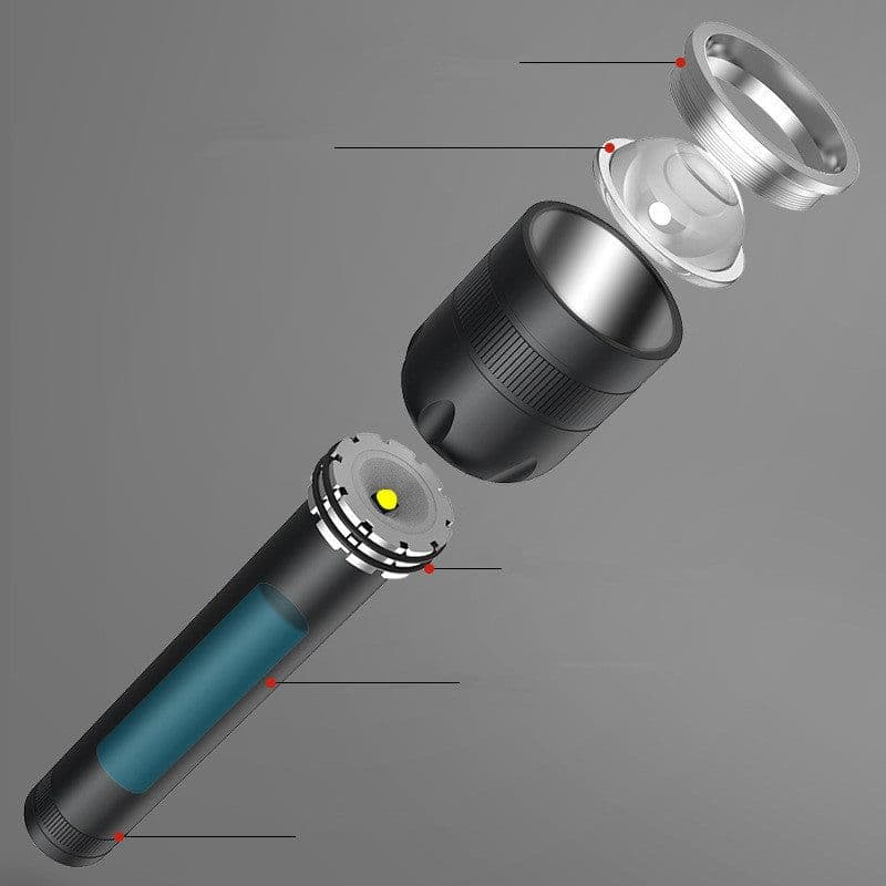 image-Led Strong Light Multi-Function Flashlight