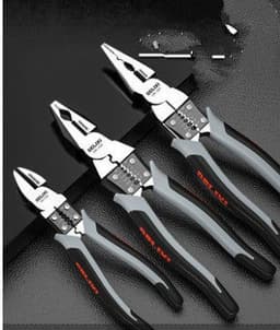 image-Delixi Vise Multifunctional Universal Diagonal Pliers Needle Nose Pliers Hardware Tools Daquan Wire Cutters Electrician