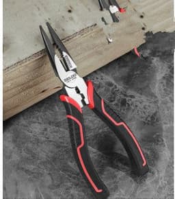 image-Delixi Vise Multifunctional Universal Diagonal Pliers Needle Nose Pliers Hardware Tools Daquan Wire Cutters Electrician