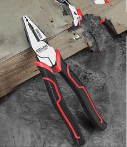 image-Delixi Vise Multifunctional Universal Diagonal Pliers Needle Nose Pliers Hardware Tools Daquan Wire Cutters Electrician