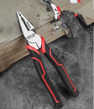 image-Delixi Vise Multifunctional Universal Diagonal Pliers Needle Nose Pliers Hardware Tools Daquan Wire Cutters Electrician