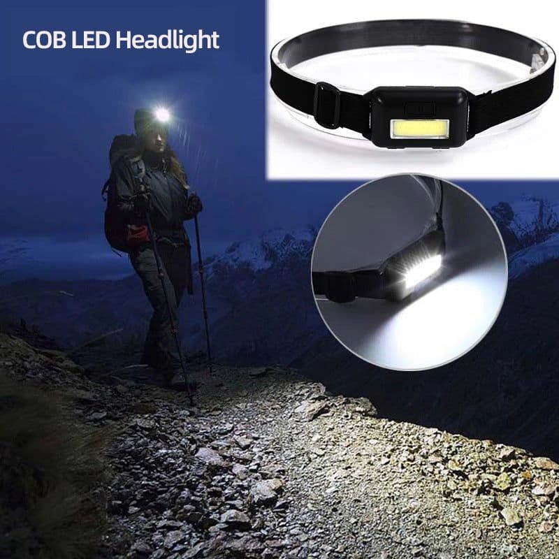 image-Outdoor Mini COB LED Headlight