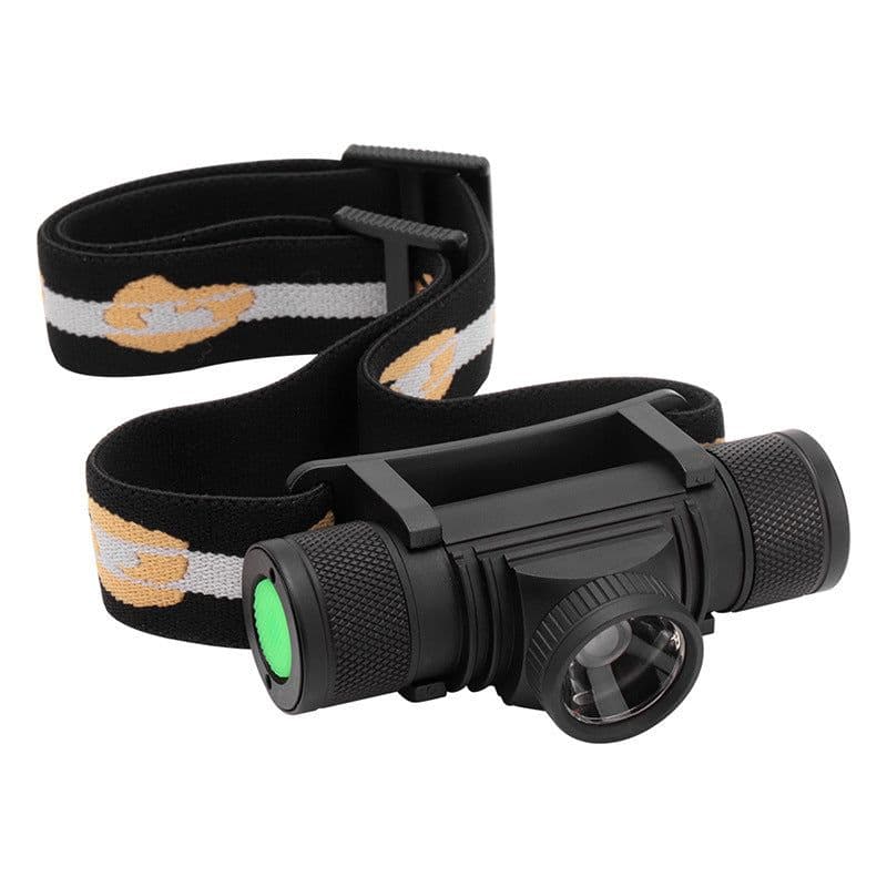 image-Rechargeable Aluminum Alloy Waterproof Flashlight Portable Fishing Headlight
