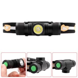 image-Rechargeable Aluminum Alloy Waterproof Flashlight Portable Fishing Headlight