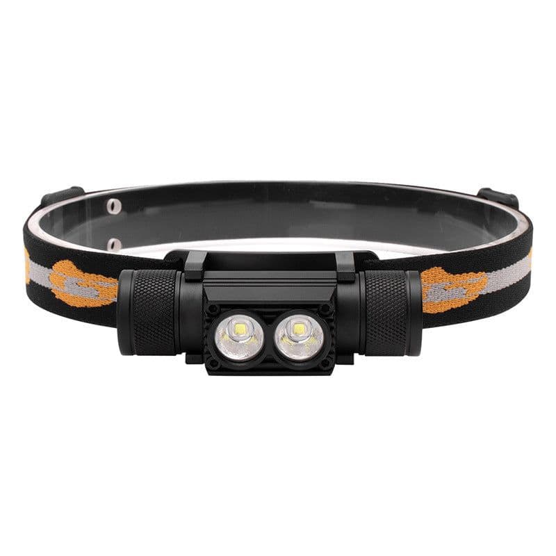 image-Rechargeable Aluminum Alloy Waterproof Flashlight Portable Fishing Headlight