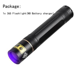 image-Y36 365nm 8006 365nm UV Fluorescent Agent Detection Woods Lamp Flashlight