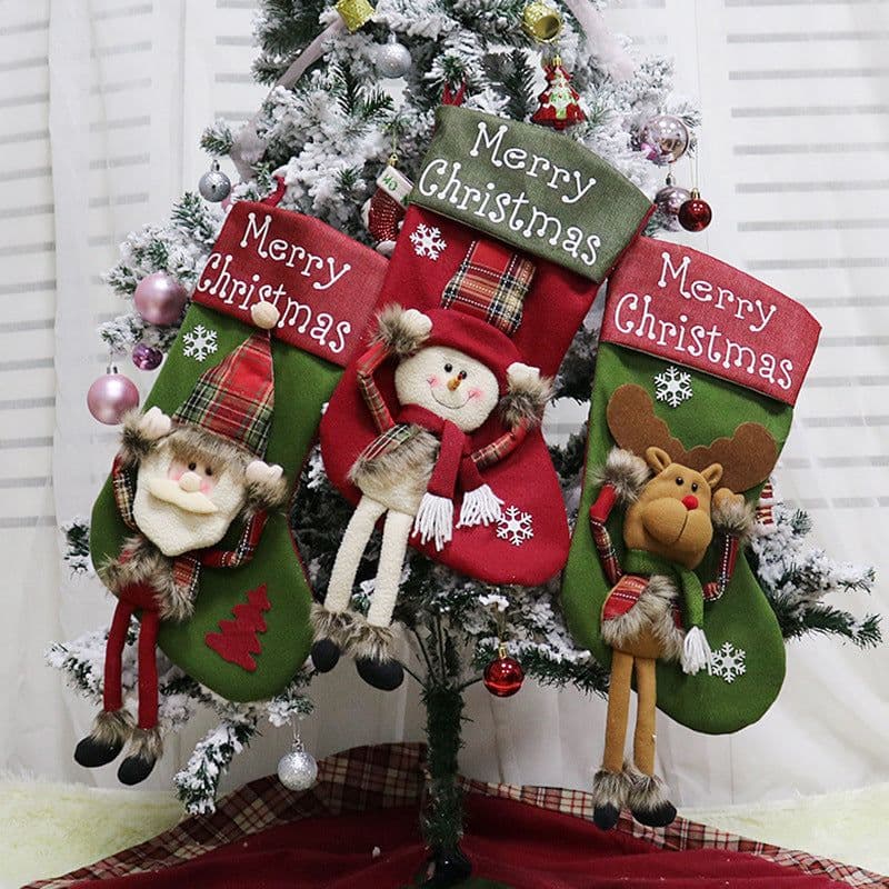 image-Christmas Decorations Christmas Big Sock Christmas Tree Pendant