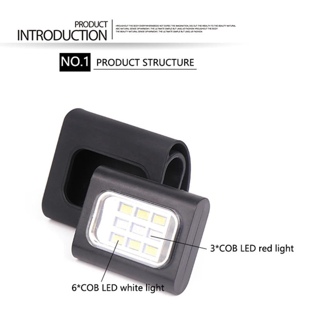 image-Outdoor Night Running Flashing USB Rechargeable Sports Warning Light