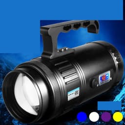 image-High Power Blue White Yellow Violet Four Light Night Fishing Laser Light