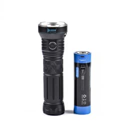 image-Rechargeable Flashlight Super Bright Long-range Searchlight
