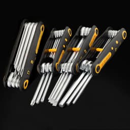 image-Portable Folding Allen Wrench Set