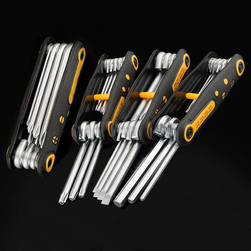 image-Portable Folding Allen Wrench Set
