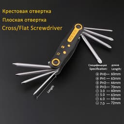 image-Portable Folding Allen Wrench Set