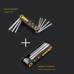 image-Portable Folding Allen Wrench Set