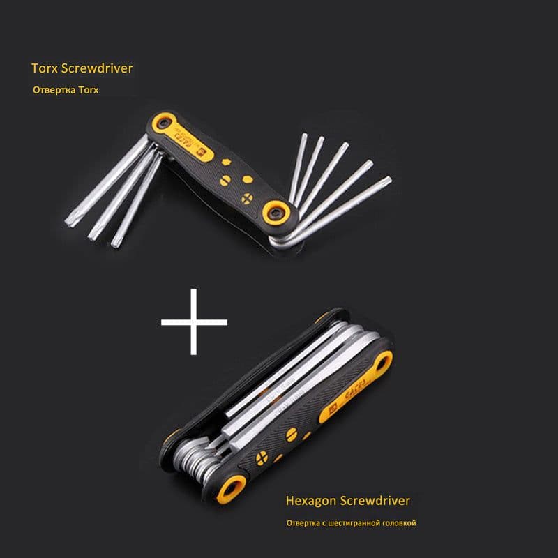 image-Portable Folding Allen Wrench Set