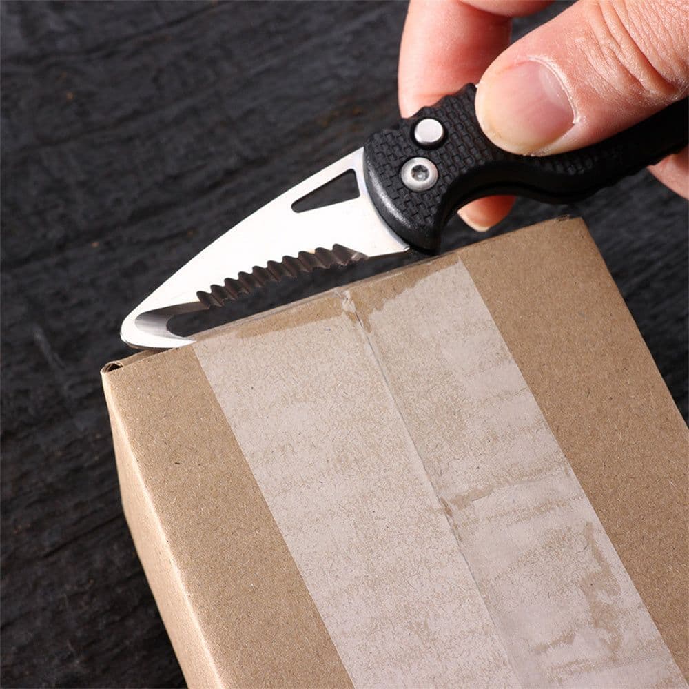 image-Multifunctional Outdoor Portable Emergency Survival Tool Folding Knife