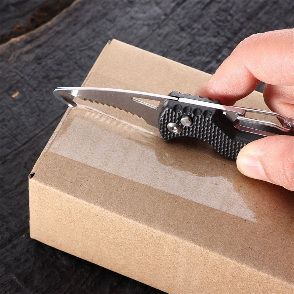 image-Multifunctional Outdoor Portable Emergency Survival Tool Folding Knife