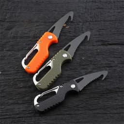 image-Multifunctional Outdoor Portable Emergency Survival Tool Folding Knife