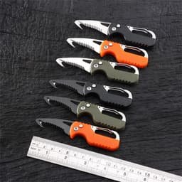 image-Multifunctional Outdoor Portable Emergency Survival Tool Folding Knife