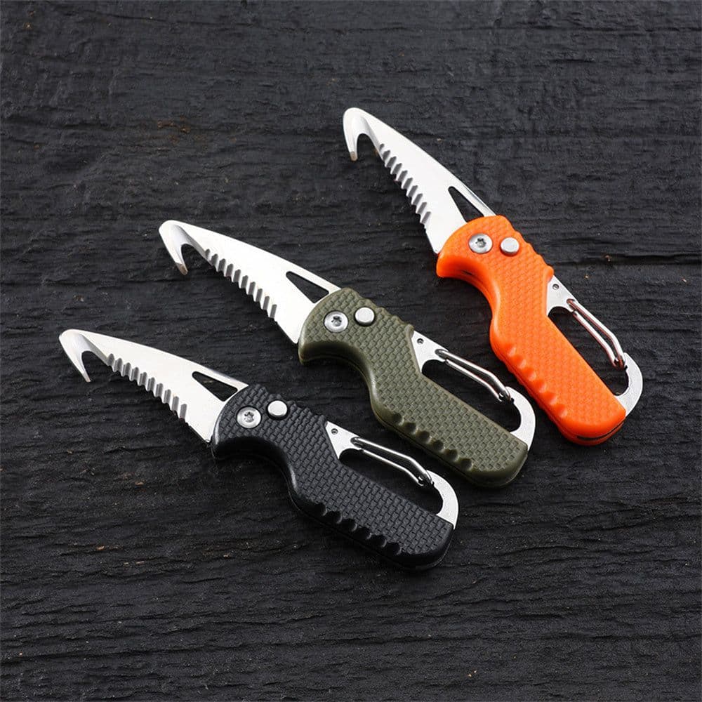 image-Multifunctional Outdoor Portable Emergency Survival Tool Folding Knife