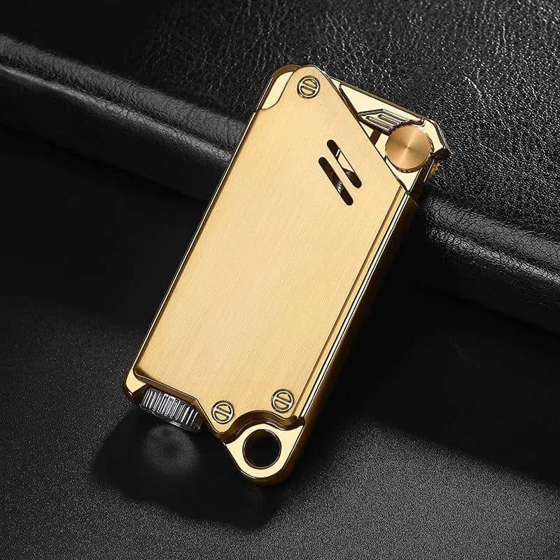 image-Electroplated Laser Sculpted Windproof Lighter