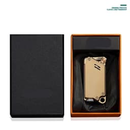 image-Electroplated Laser Sculpted Windproof Lighter