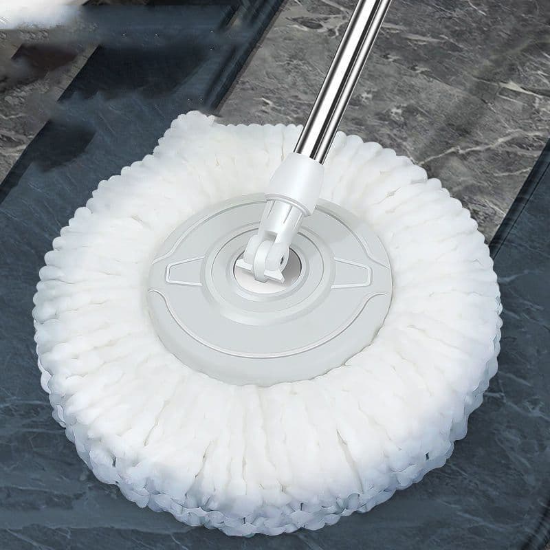 image-Rotary Mop Hand Free Household One Clean Flat Absorbent Mop